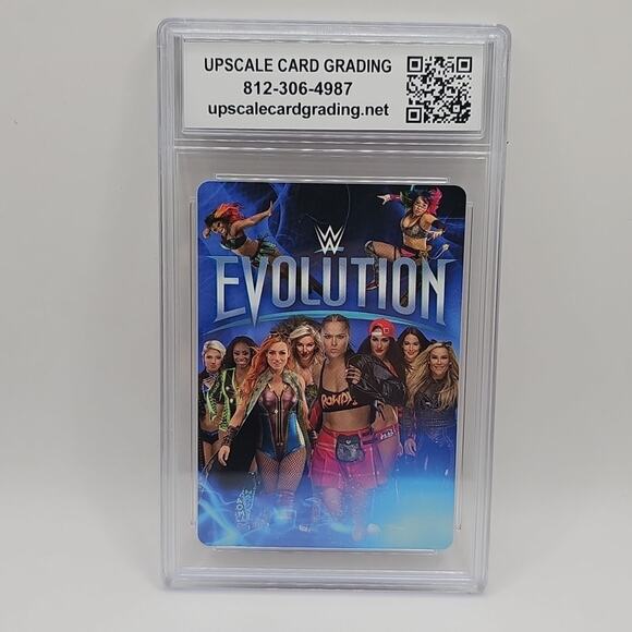 2019 Aquarius WWE Divas Evolution Playing Cards - Ronda Rousey #KD Graded 9 - Picture 2 of 2